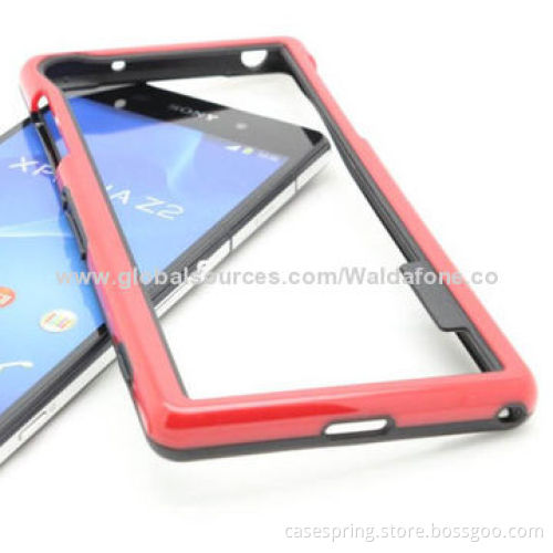 TPU Bumper Case for Sony Xperia Z2, Easy to Install and Remove